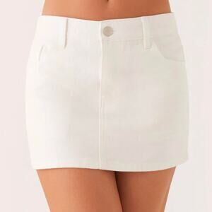 Peppermayo Mesa Low Rise Mini Skirt. Size 8